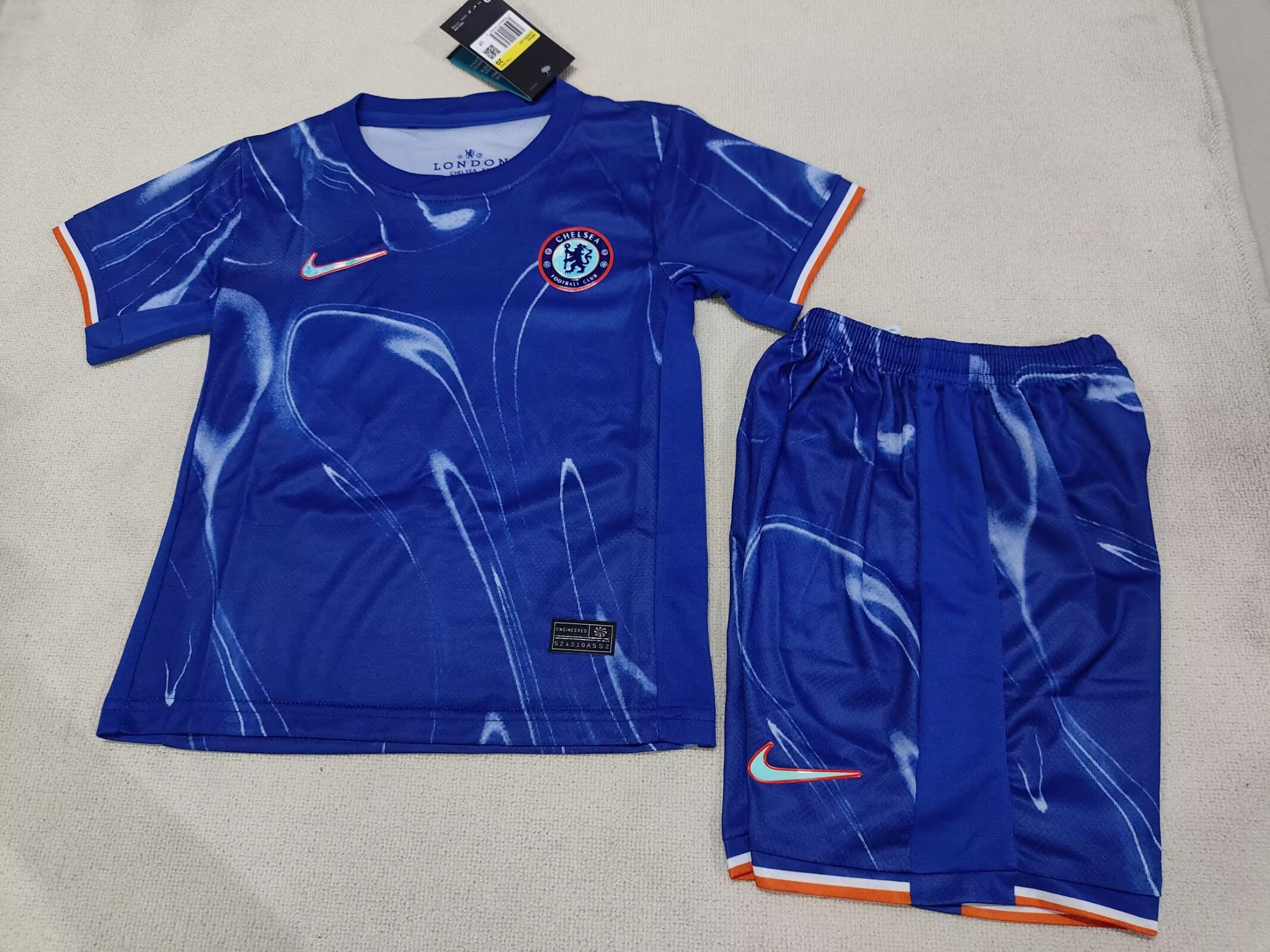 Kids-Chelsea 24/25 Home Soccer Jersey